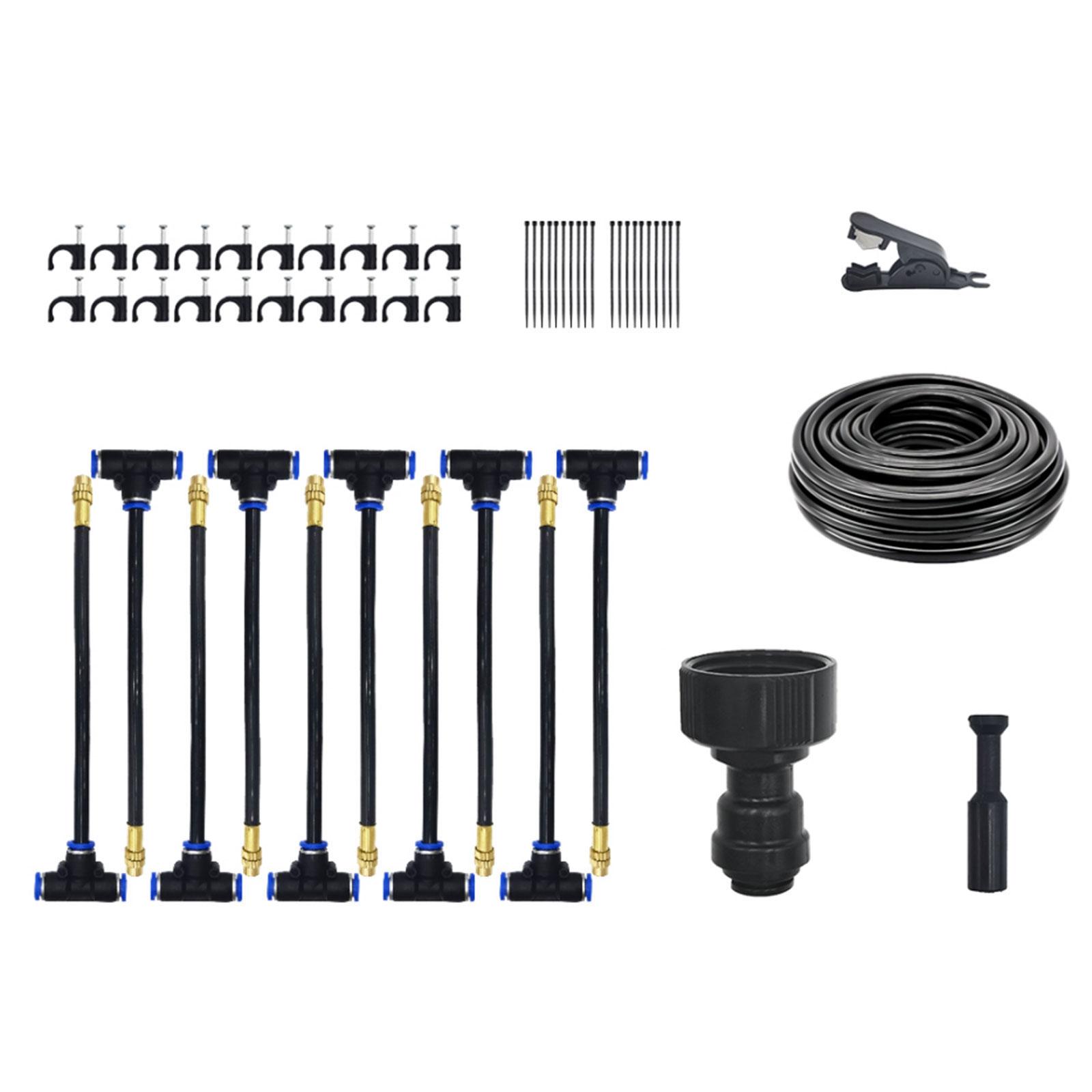 

Система автоматического полива сада с изгибом на 360 градусов, система полива, сад, теплица, растение, приподнятая грядка, ирригация, капельный полив 10M