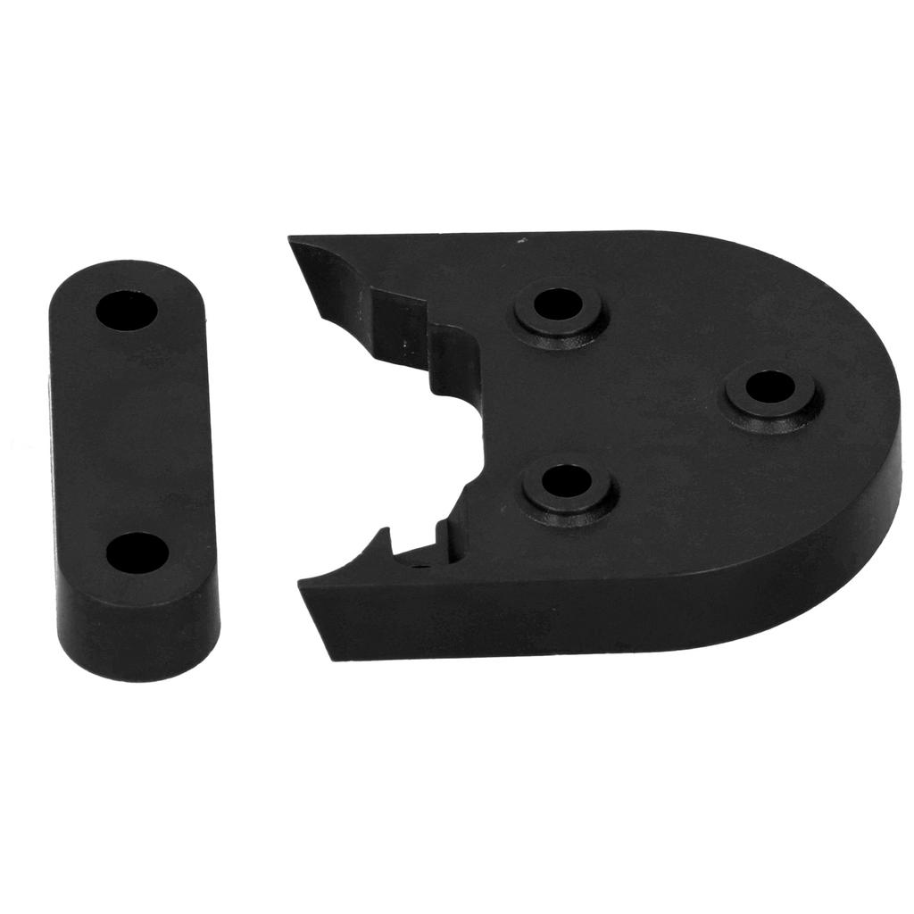 Electric Scooter Mudguard Spacer Foot Gasket for Xiaomi M3651SPROPRO2 Outdoor SuppliesBlack