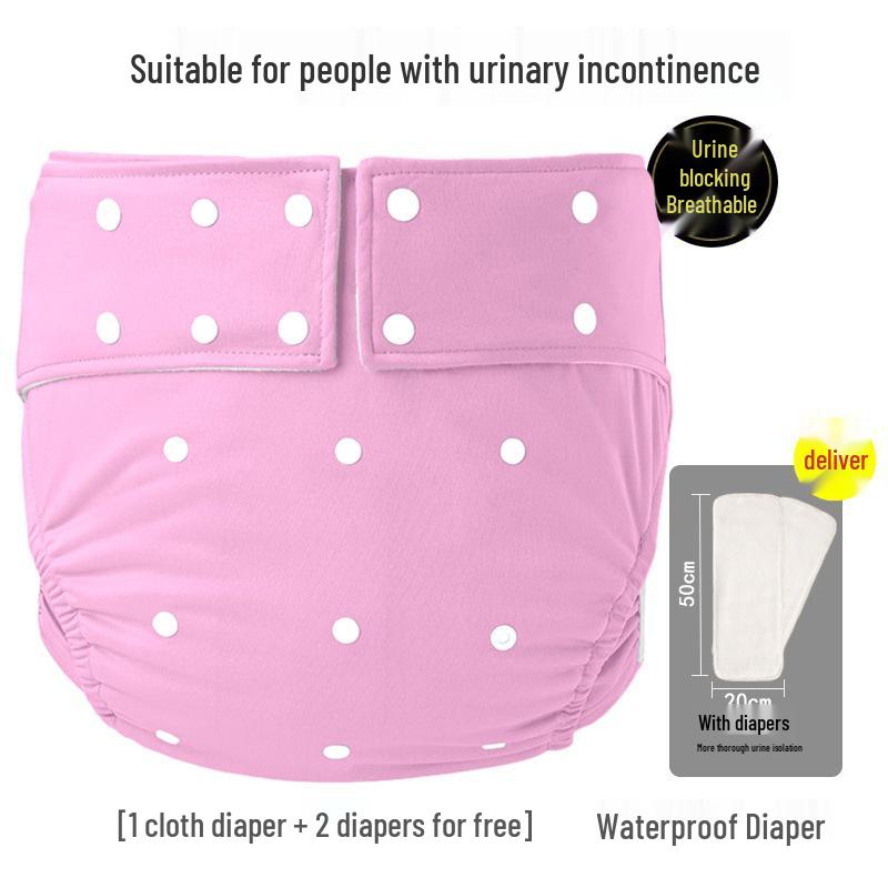 Adjustable Incontinence Protection: Breathable, Anti-Leak Pants for Adults & Bedridden Patients