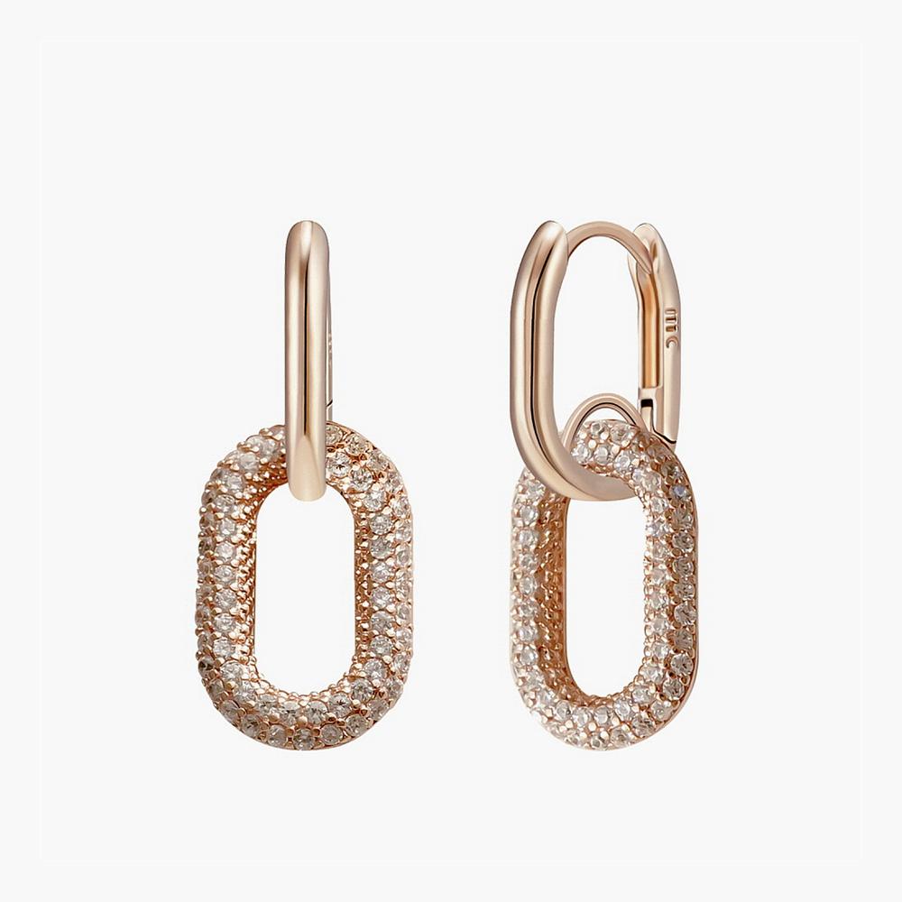 Monograph Natalie Earrings Mger338 14K Gold Plated