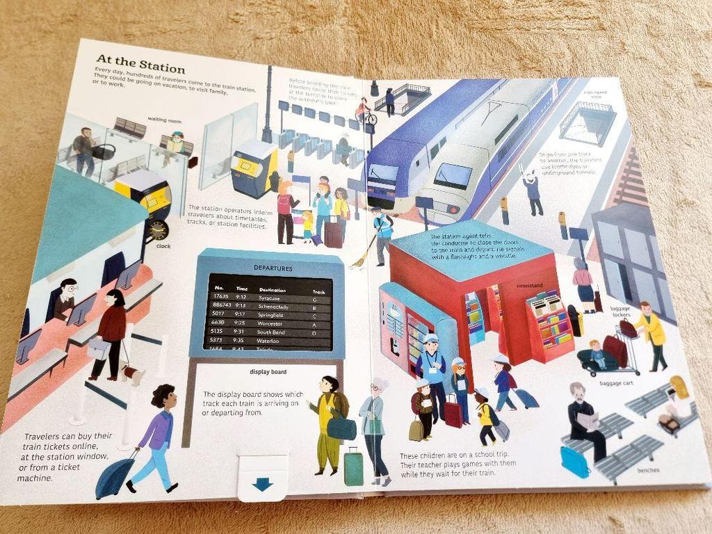 [USED] Ultimate Spotlight: Trains Pop-up Book