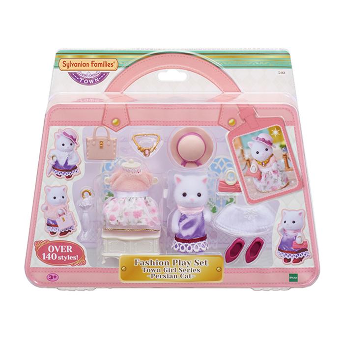 Sylvanian Families 5461 Town Girl Series Fashion Styling Set (Persian Cat)