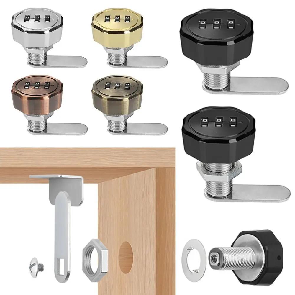 Password Locker Cabinet Mailbox Password Locker 3 Digital Code Combination Lock Cupboard Drawer