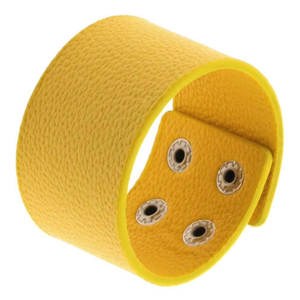 

Широкий браслет из нержавеющей стали на застежке: Панк Готический Браслет из ПУ кожи