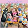  Porte-clés Mickey Mignon Adorable Pendentif de Sac Donald Duck Caoutchouc Dessin Animé Accessoire Cadeau