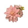 Butterfly Hair Clip Artificial Peony Flower with Acrylic Crocodile Clip Flower Hair Barrette for Beach Vacation Party Dress-up