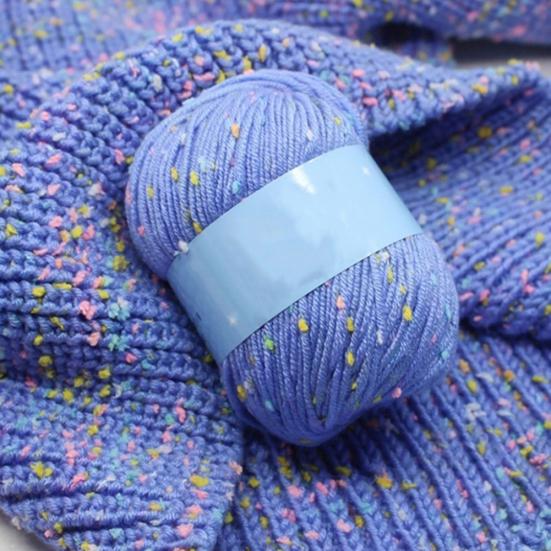50g Punti Maglia Cucito Filo Sciarpa Maglione Cappello Uncinetto Artigianato Fai da Te Filato di Lana