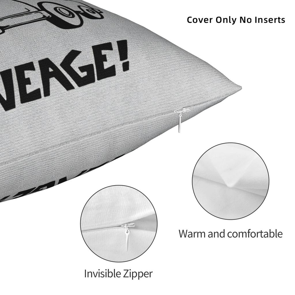 Pillow Cover Descendents Milo Goes To College Fashion Pillow Case For Living Room Sofa Pillowcases