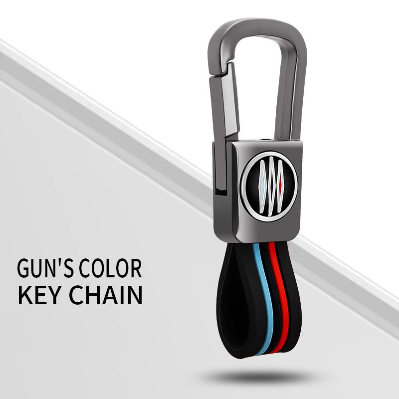 Interior Mouldings Zinc Alloy+Silicone Car Remote Key Case Cover Protective Shell Fob For MG One 2022 2023 2024 Car Keychain Int
