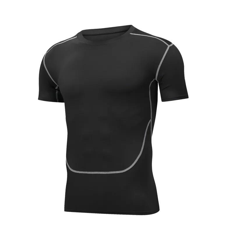 Tights Herr Träningskläder Sport Löpardräkt Basketträning Snabbtorkande Kläder Herr Högelastisk T-shirt Träningskläder