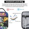 Godzillaed 3D Patterned Lunch Box  Open-air Picnic Lunch Box For All Graphic Thermal Tote Handbags Oxford Lightweight Cooler Carrier