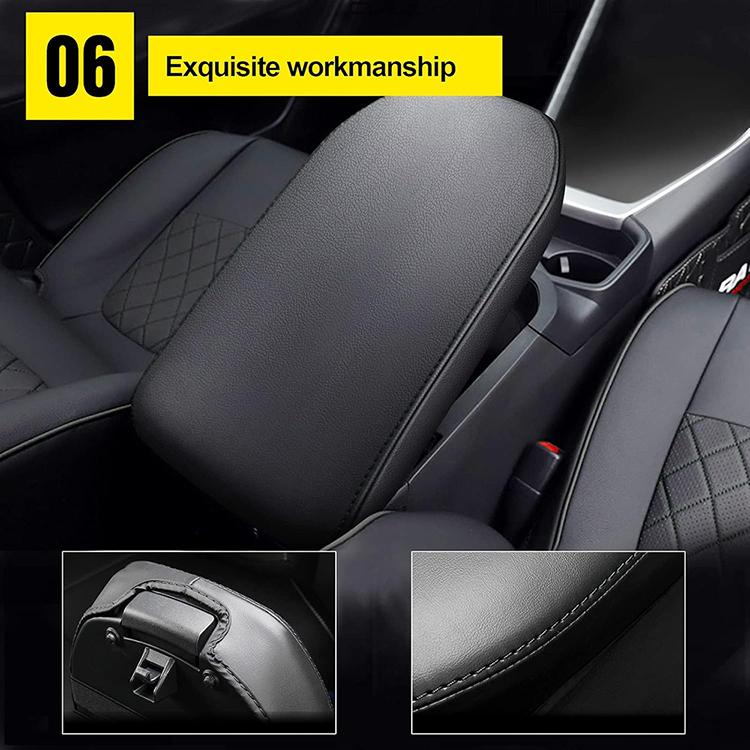 Copertura per Bracciolo in Fibra di Carbonio per Toyota RAV4 2013 2014-2018 Modanatura Interna