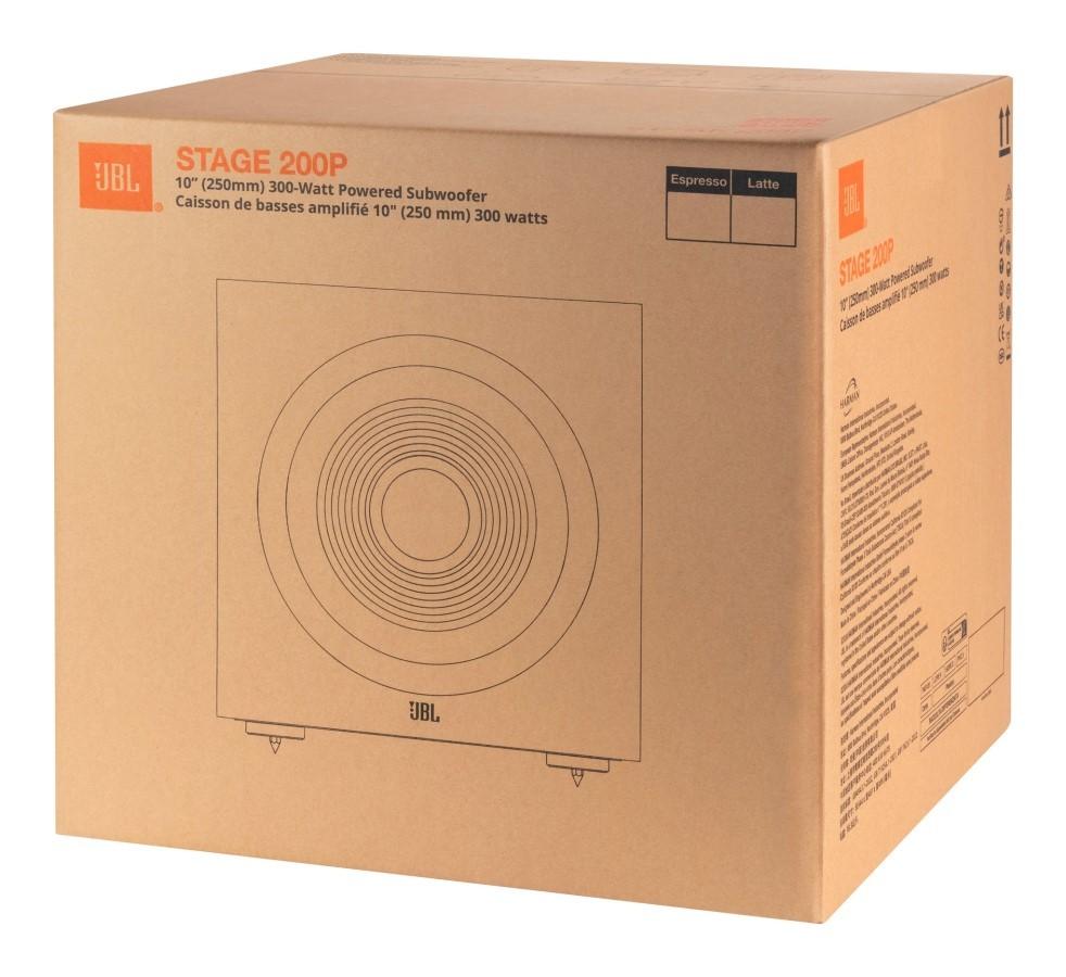 JBL STAGE 2 200P LATTE SUBWOOFER AKTYWNY, JBL by HARMAN