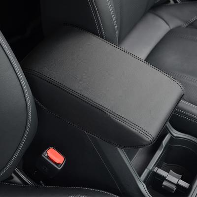 Fucaten Fit Subaru Forester SK System (July 2018 - Present) Armrest Cover Console Cover Dress Up Center Console Box (Black)