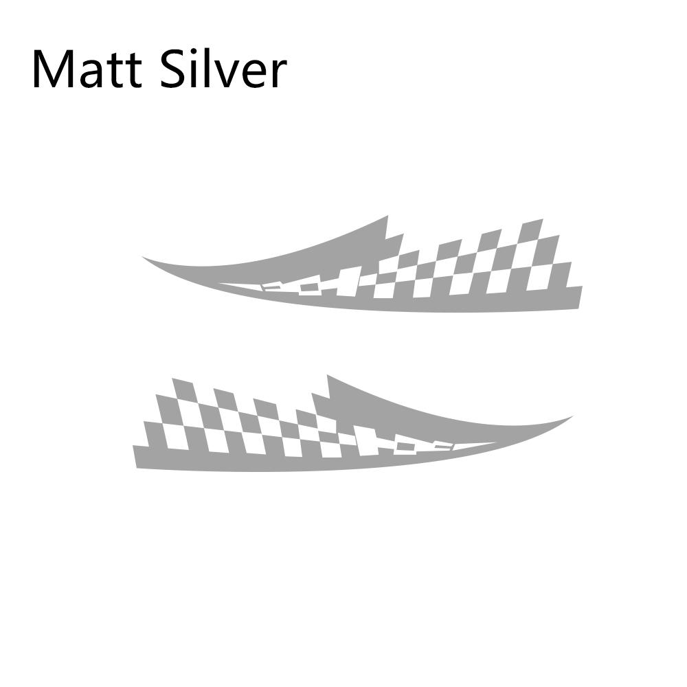 2Pcs Car Hood Over Stickers Vinyl Film Auto Racing Sports Styling DIY Decals Automobiles Car Accessories Auto Tuning Decoration