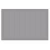 Garden Dining Set 7 pcs Light Gray Poly Rattan