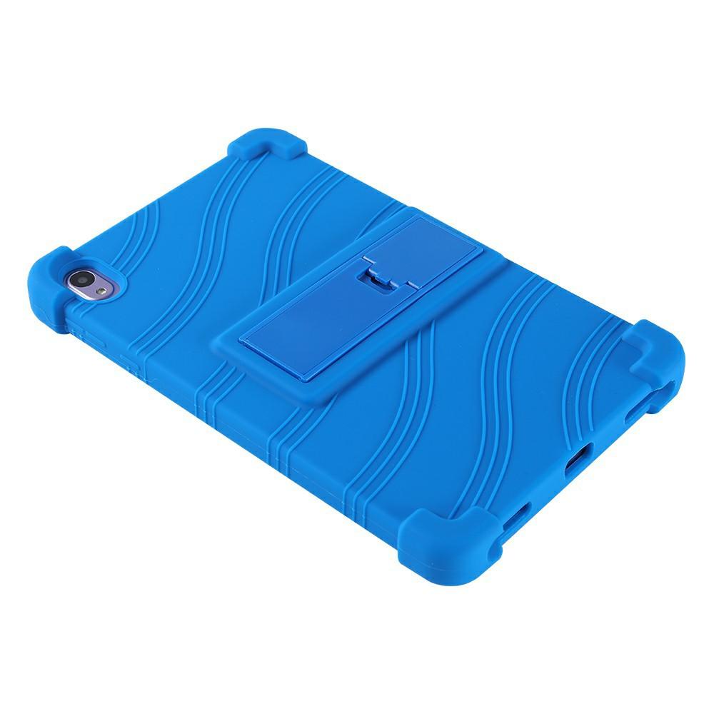 For Walmart Onn 8 inch (2024) Silicone Case with Kickstand Rugged Protective Cover