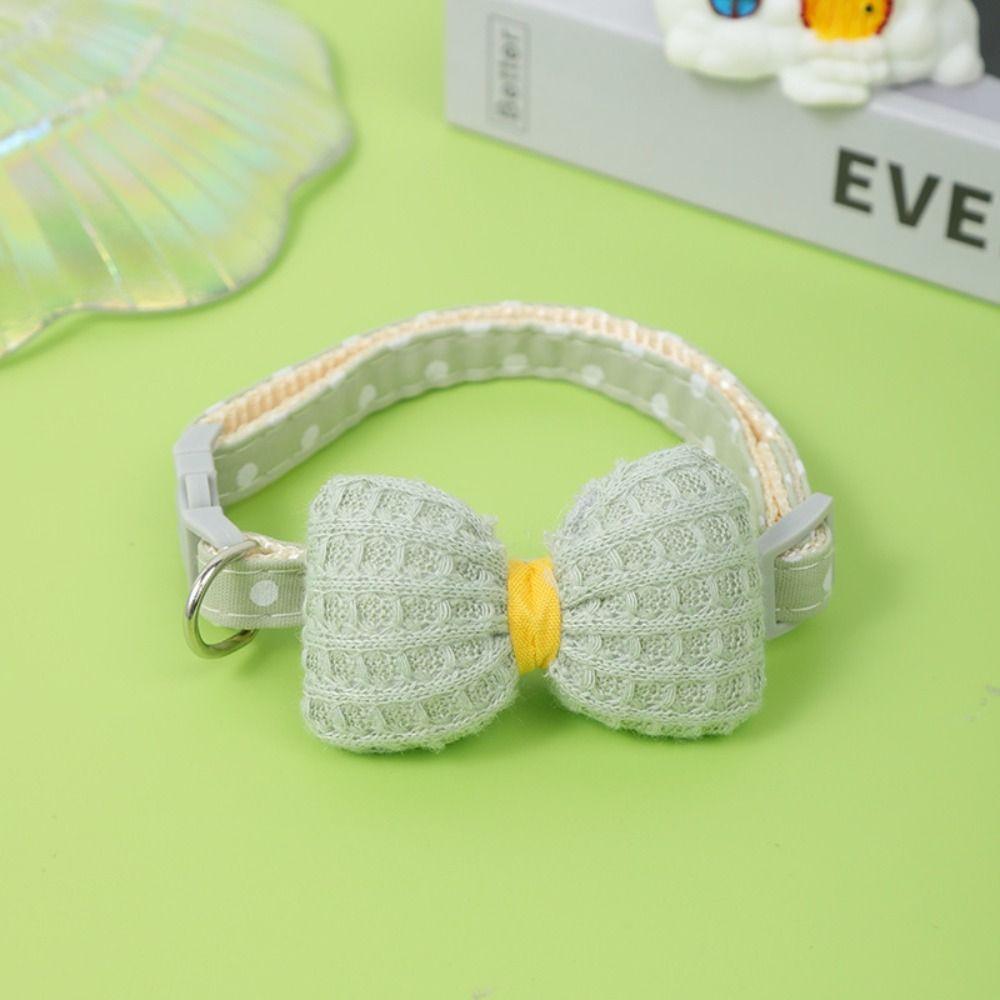 Adjustable Pet Collar Candy Color Puppy Neck Strap New Cat Necklace Kitten