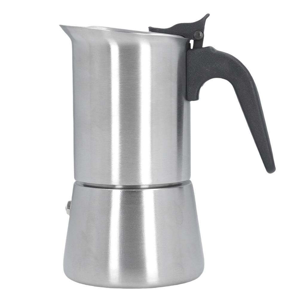 Stovetop Coffee Maker 304 Stainless Steel Multifunctional Stovetop Coffee Pot for Brewing Coffee