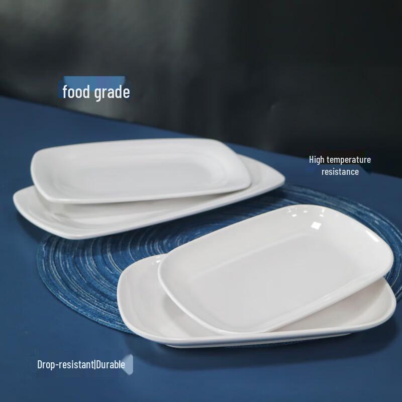Rectangular Melamine Serving Plate