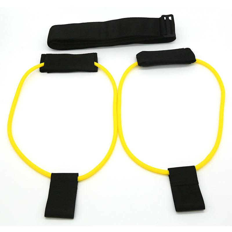 Latex Leg Bounce Trainer Pull Rope Resistance Band Fitness Bouncing Rope Leg Strength Training Agility Pull Strap