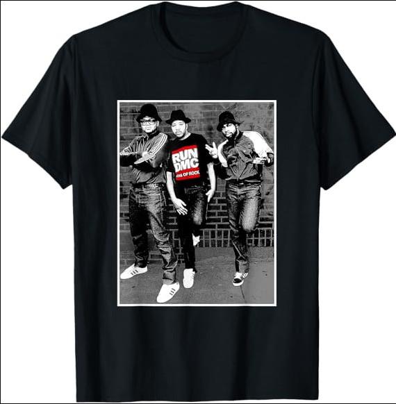 RUN DMC Černobílé cihlové tričko velikost S-5XL Unisex tričko