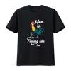 Mom Life Got Me Feeling Like Hei Pullover T Shirt Vintage Washed Versatile Slightly Soft Stylish Breathable Designer Clothes