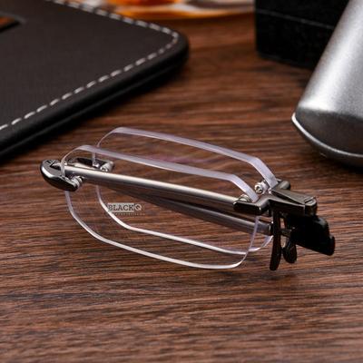 Faltbare randlose Lesebrille Herren Blaulichtfilterbrille Damen Hohe Qualität Neues Design Weitsichtigkeitsleser