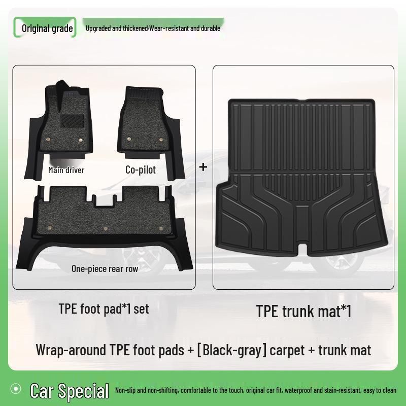 Custom TPE Floor Mats for 2026 Geely Galaxy E5 - Full Coverage and Original Fit Accessories
