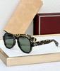JACQ JMM High-End Retro Turquoise Frog Mirror Sunglasses by REDCLOUD