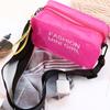 Women Clear Handbags Sweet Purses Transparent Jelly Bag Shoulder Bag Crossbody Bags Messenger Bag