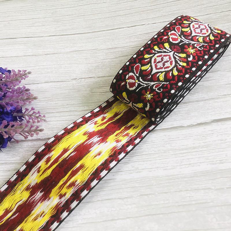 5cmx1Yard Sewing Accessories Curtain Decor DIY Materials Bohemian Style Garment Accessories Luxury Multiple Colors