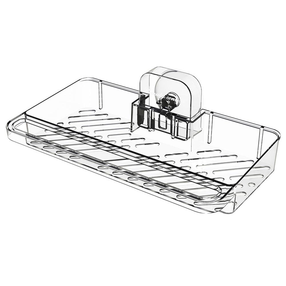 Transparent Sink Drain Rack Removable Dishcloth Drainage Rack  Bathroom Accessories