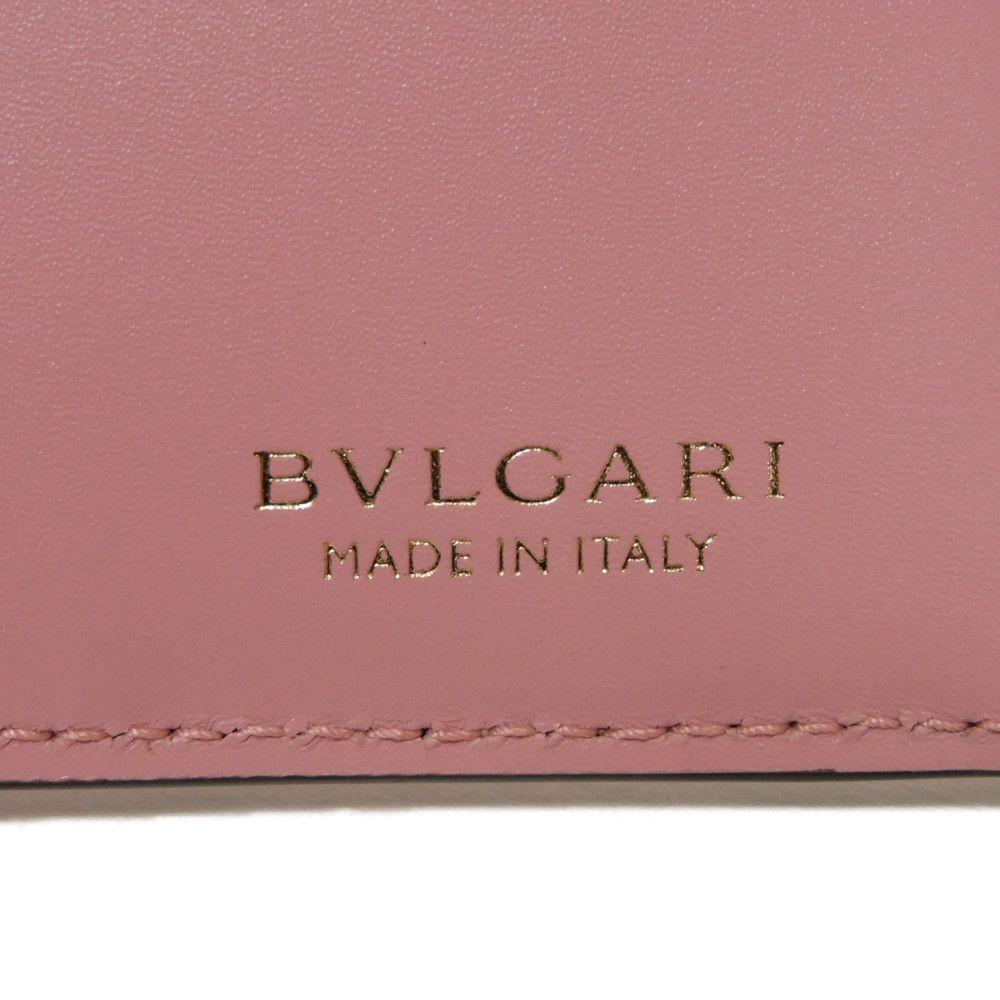 Used Serpenti Forever Compact Wallet (11679), 289061, 7942, Snakehead Bicolor RFID, Unused, Logo Pink, Women's from