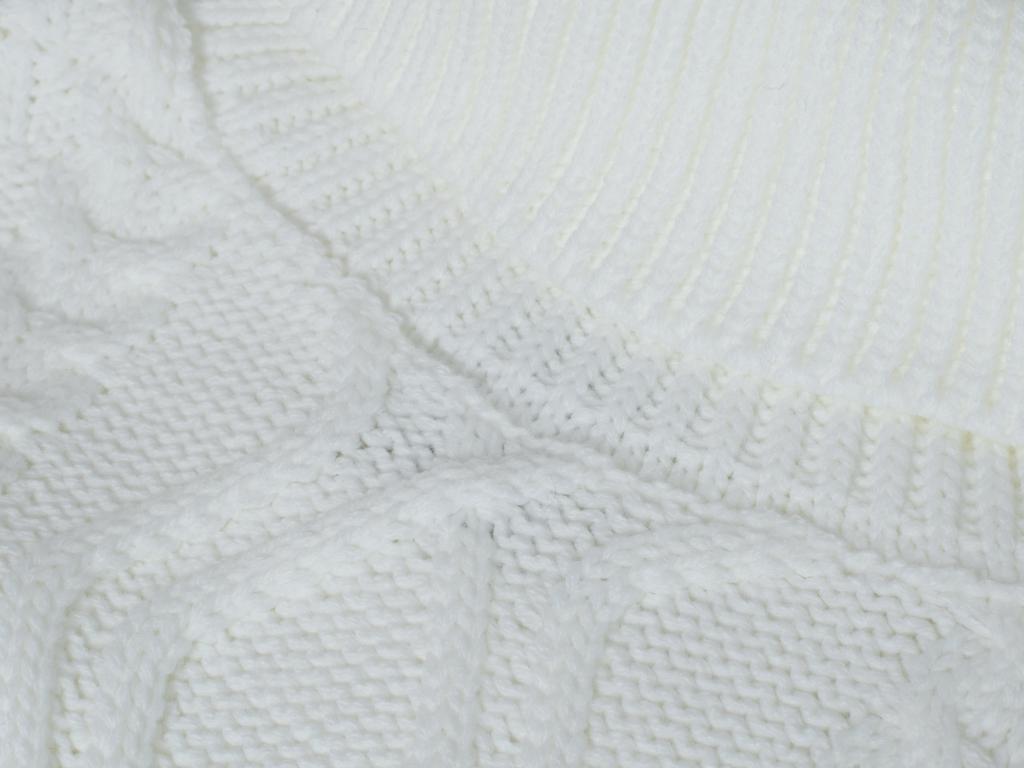 Men' Turtleneck Sweater - 3157/White