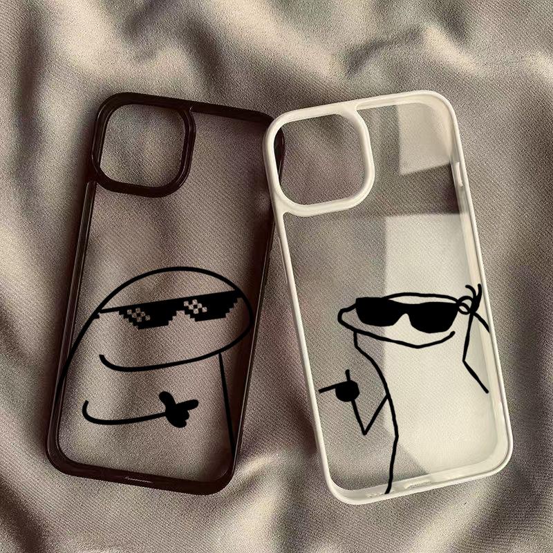 Cartoon Matchman Phone Case For IPhone 17 Air 16 15 14 Plus 13 12 11 Pro Max Clear Soft Cover 16 15 14 Plus Case Funda Bumber