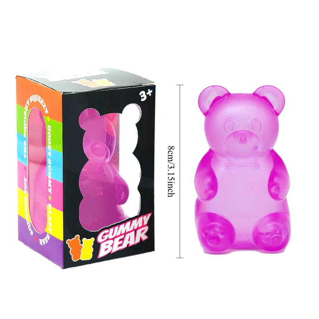 Schylling Needoh Nice Cube Sensory Squishy Stress Relief Fidget Toy Anti-Anxiety Squeeze Block For Focus ADHD Kids Adults
