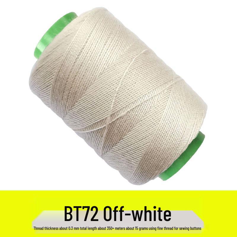 Pagoda Sewing Thread Set: Camel, Light Beige, Dark Gray, Black Coffee Small Rolls for Hand and Machine Mending.