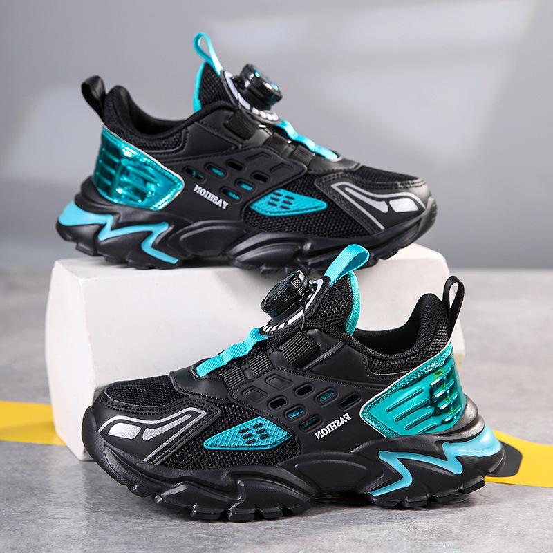 Boys' 2025 Autumn Mesh Running Shoes: Breathable, Lightweight & Comfortable Sneakers for Kids