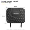 VFO1   Car Seat Back Anti Kick Mats Seatback Pad Protectors Cover Leather Interior For Mercedes Benz AMG A/B/C/E/S Class W203 W211 W212