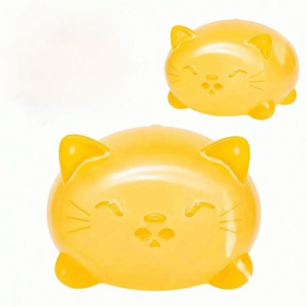 Soft Texture Cat Squeeze Toys Slow Rebound Sensory Toy Kawaii Style Cat Squishy Toy Party Favor