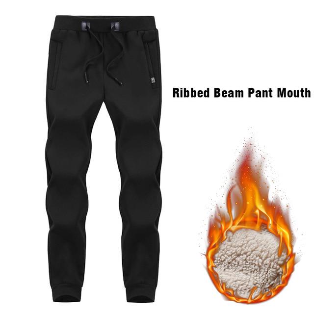 

Men Casual Thick Warm Pant Winter Pants XXXXL чорний