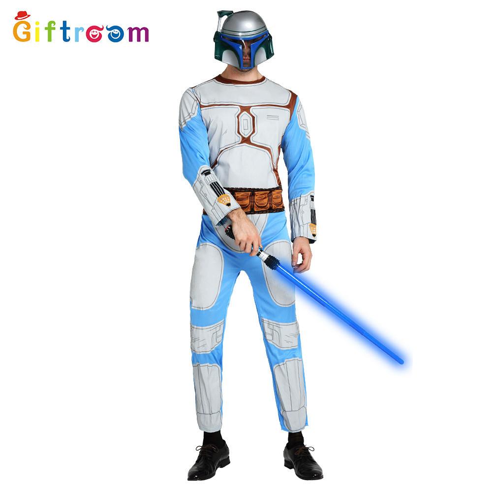 

Stylish Adult Dango Fett Costume For Halloween Parties Designed With Durable Polyester