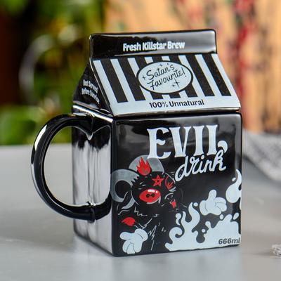 Halloween streng ausgewählte Amazon Einhorn Keramik Kaffeetasse lustige Halloween Tasse Student niedlich