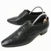 MANZ Germany Vintage Leather Wholecut One-Piece Dress Shoes Black 7F 25.5(USED)