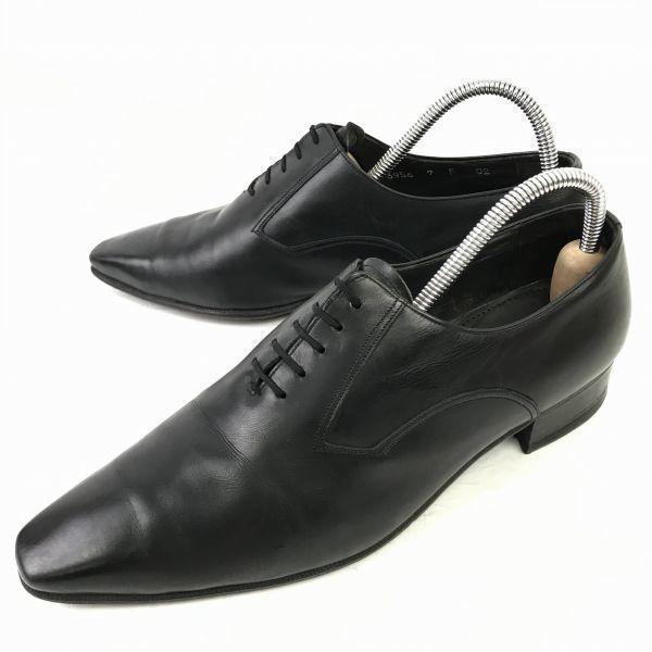 

MANZ Germany Vintage Leather Wholecut One-Piece Dress Shoes Black 7F 25.5