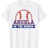 Abuela of Rookie 1st Birthday Baseball Theme Matching Party T-Shirt