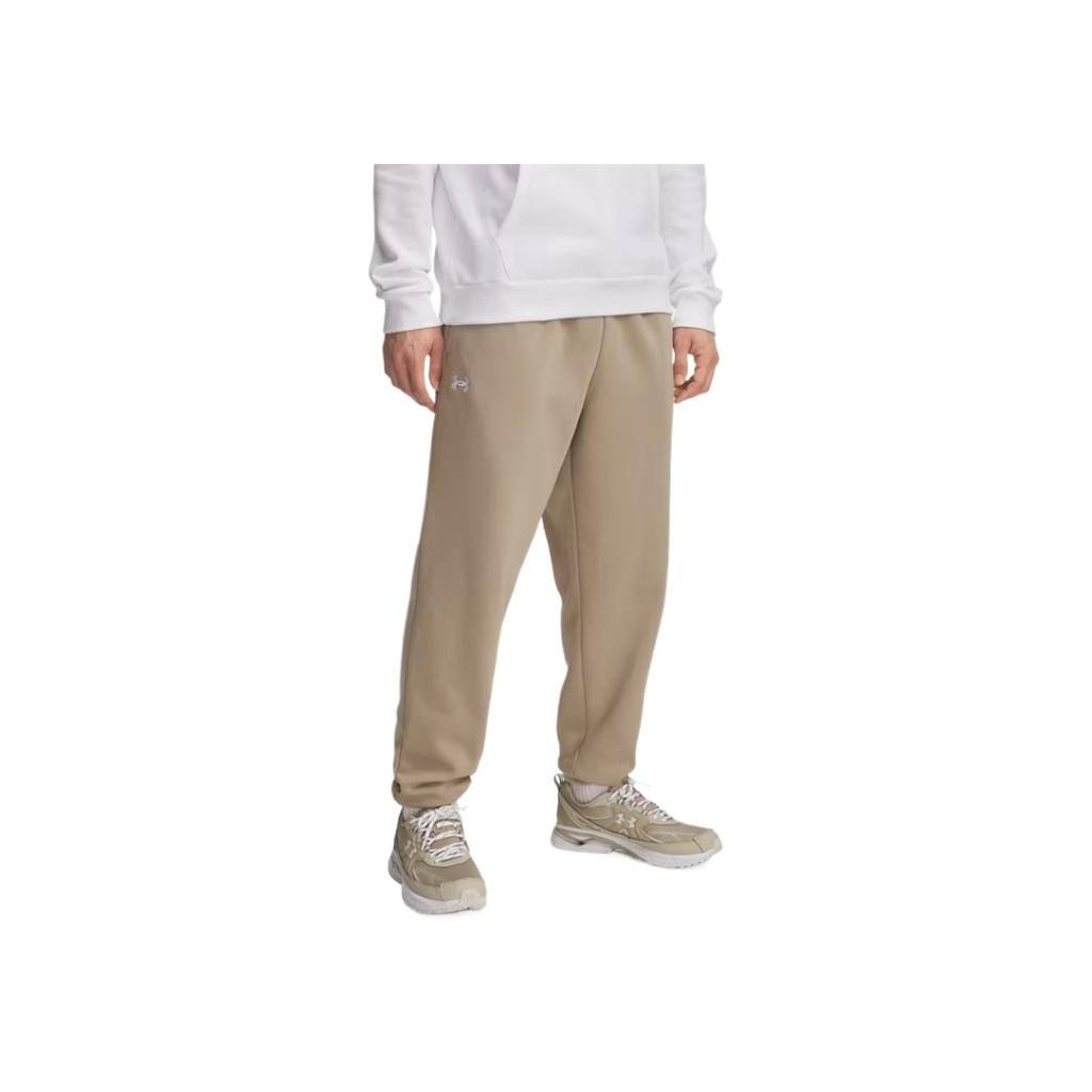 Under Armour Rival Fleece Puddle Comfortable Fashion Versatile Casual Pants Men Pants 1383097-299