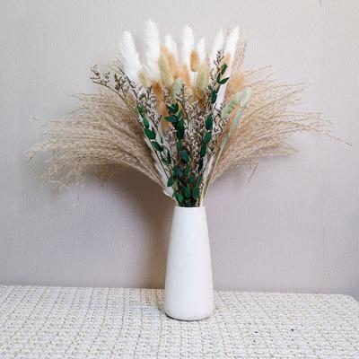 Yunnan Reed Whisk Rabbit Tail Grass Dried Flower Bouquet Production
