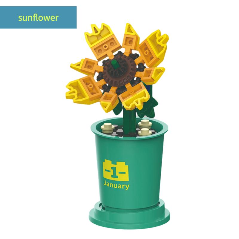High-Quality Christmas High-Quality Small High-Quality Gifts,Potted High-Quality Plant High-Quality Building High-Quality Blocks, High-Quality